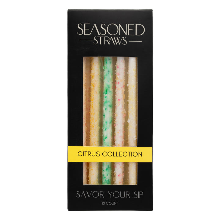 Seasoned Straw Citrus Collection Drink Garnishes