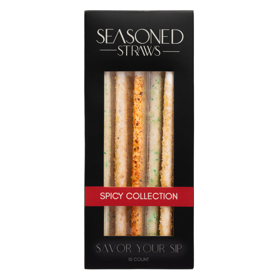 Seasoned Straws Spicy Collection Cocktail Garnishes
