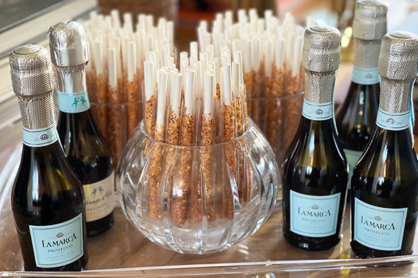 Seasoned Straws Wedding Custom Cocktail Garnish