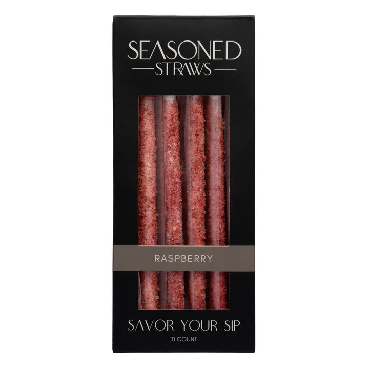 Raspberry Seasoned Straws Pack