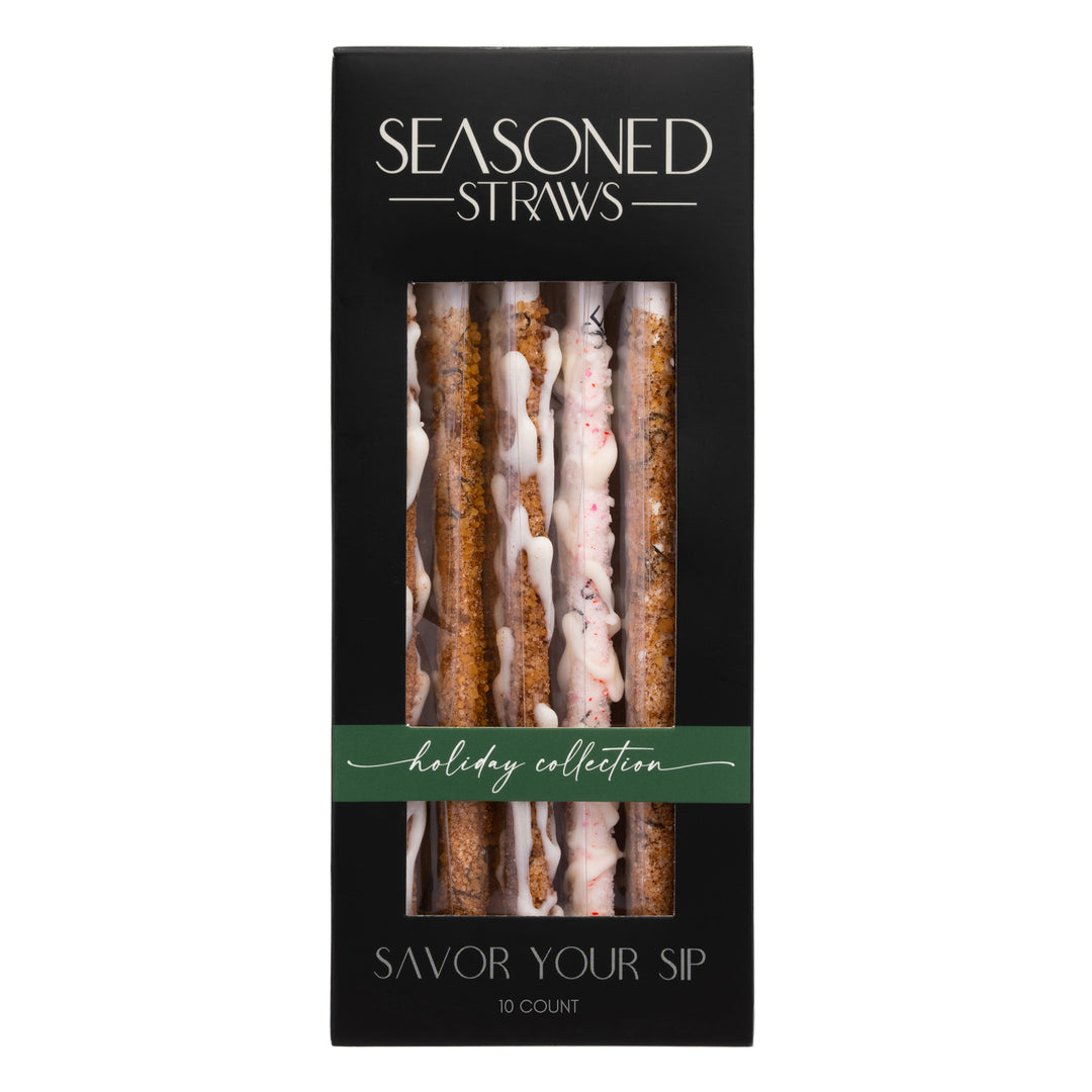 Seasoned Straws Holiday Collection